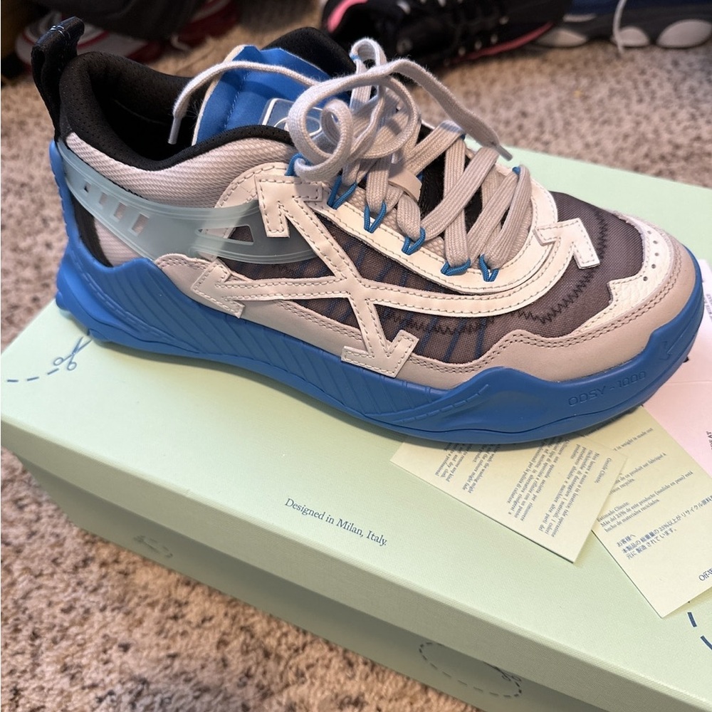 Off white sneakers